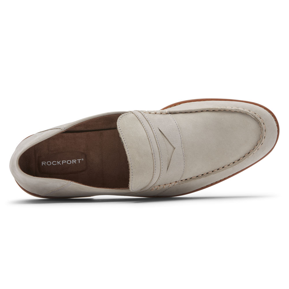 Rockport Singapore Mens Loafers - Style Purpose 3 Penny Grey - MI9067812